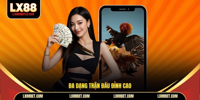 Đa dạng trận đấu đỉnh cao