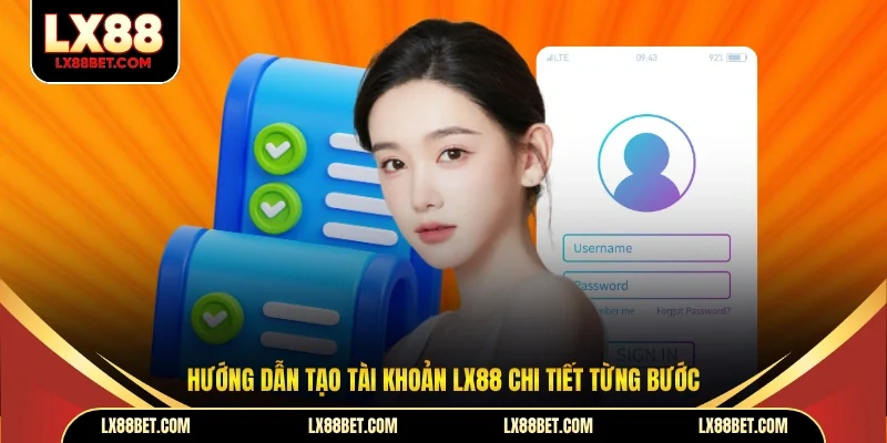 Hướng dẫn tạo tài khoản LX88 chi tiết từng bước