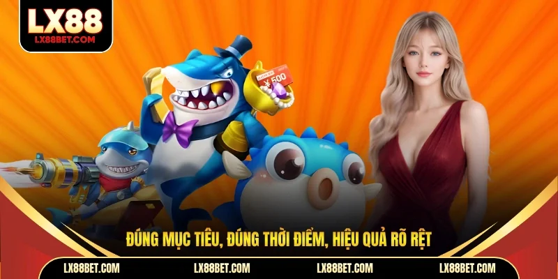 Đúng mục tiêu, đúng thời điểm, hiệu quả rõ rệt