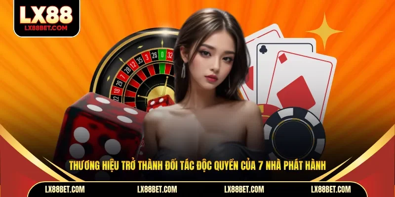 Thương hiệu trở thành đối tác độc quyền của 7 nhà phát hành
